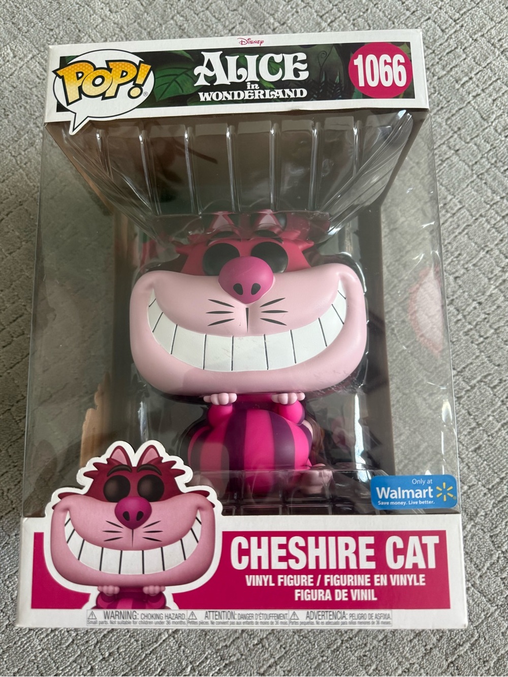 Funko Pop! Vinyl Jumbo 10 in: Disney - Cheshire Cat (Jumbo) - Walmart...